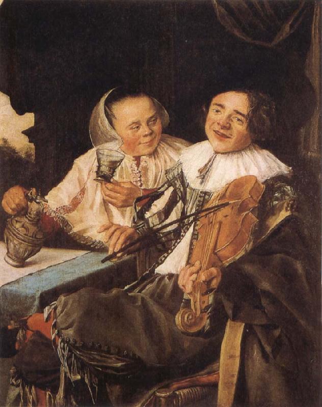 Judith leyster Carousing Couple oil painting image